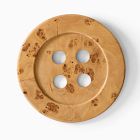 Emma Chamberlain Burled Button Wall Art