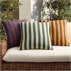 Emma Chamberlain Reversible Bold Stripe Outdoor Pillow