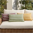 Emma Chamberlain Reversible Mini Stripe Outdoor Lumbar Pillow