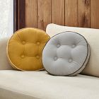 Emma Chamberlain Corduroy Button Pillow