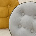 Emma Chamberlain Corduroy Button Pillow