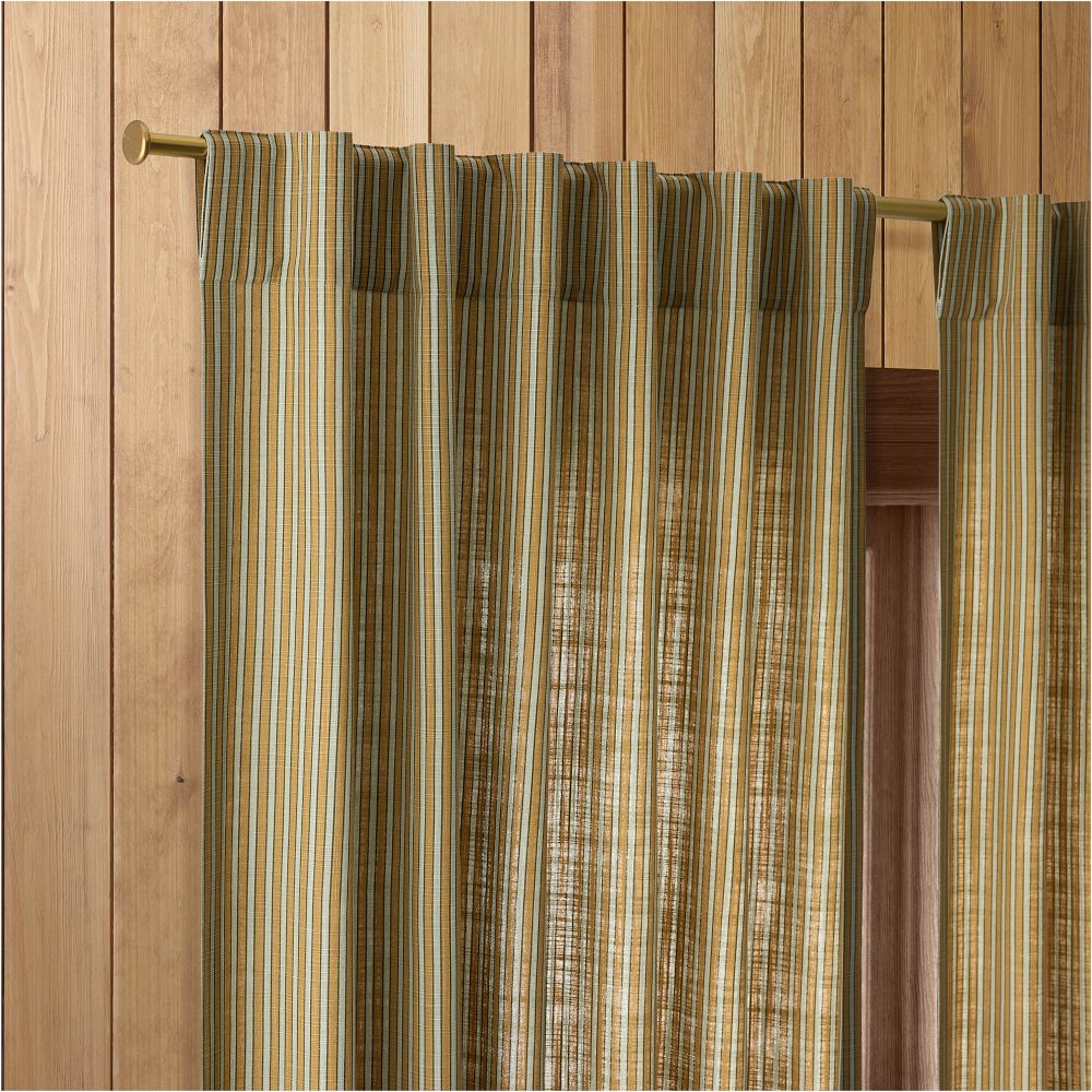 Emma Chamberlain Multi-Stripe Curtain | West Elm