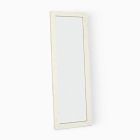 Open Box: Parsons Bone Inlay Floor Mirror, 24"W x 72"H