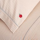 Emma Chamberlain Embroidered Stripe Sheet Set