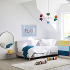 6-Light Colorful Globe Chandelier (37")