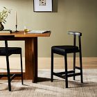 Flint Leather Bar &amp; Counter Stool