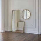 Floating Frame Metal Floor Mirror