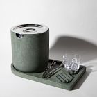 Pretti.Cool Terrazzo Ice Bucket &amp; Tray