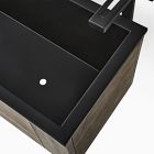 Portside Wood Railing Planter