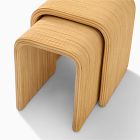 Rattan Vella Nesting Side Tables (14"&ndash;18")