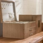 Modern Fluted Jewelry Boxes