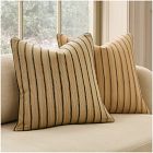 Pierce &amp; Ward Filigree Stripe Pillow Cover