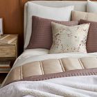 Winter Sprigs Brocade Pillow Cover