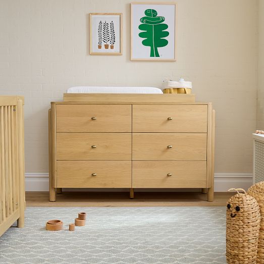 Atlas Wide Dresser Changing Table Shorleine, West Elm