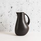Open Box: Gharyan Kuduo Stoneware Pitcher - Matte Black