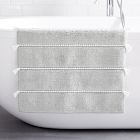 Tassel Stripe Bath Mat