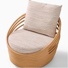 Minetta Rattan Swivel Chair