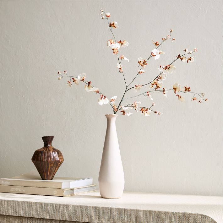 Faux Dancing Orchid Stem Decor | West Elm