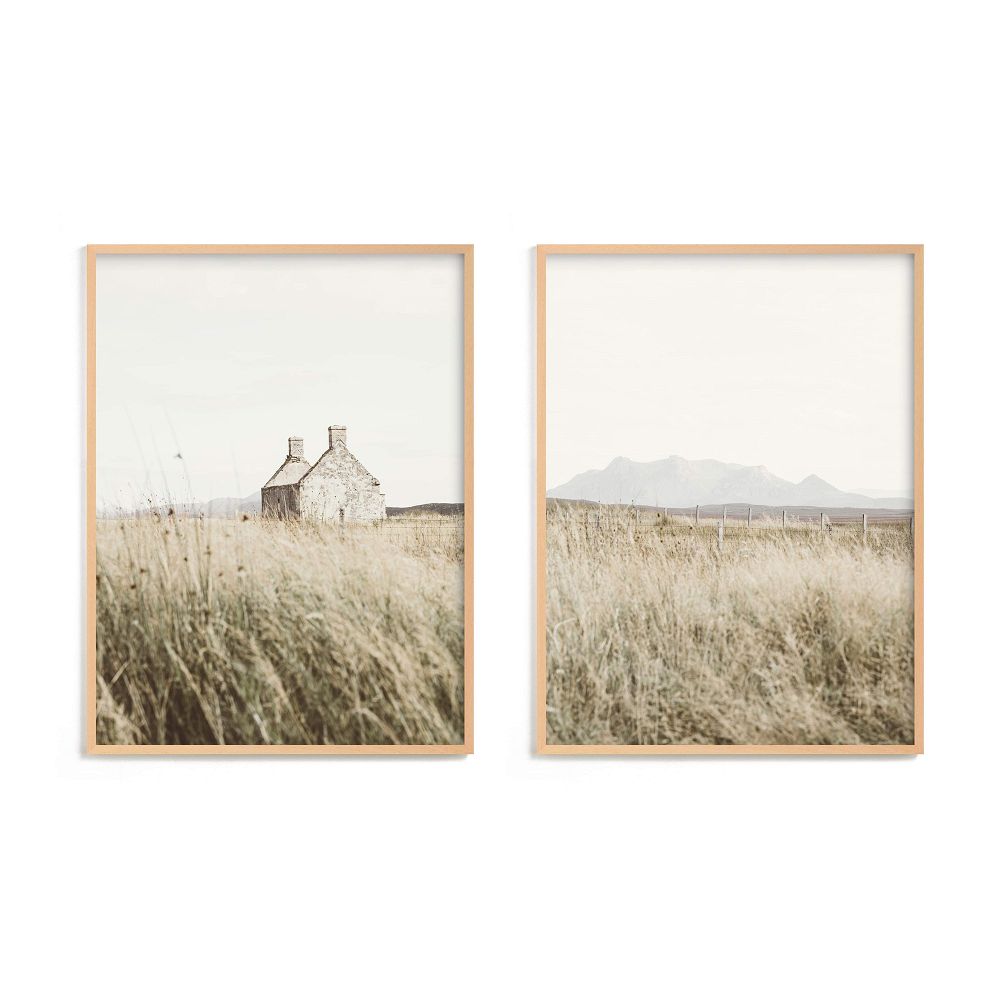 Highland Prairie Framed Wall Art by Minted for West Elm by West Elm