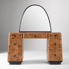 Pierce &amp; Ward Burl Wood Vanity (52")