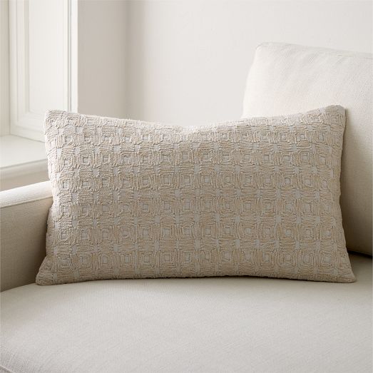 Corded Clover Pillow Cover by West Elm