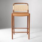 Eindhoven Leather Counter Stool