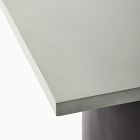 Campbell Plinth Dining Table (74", 94")