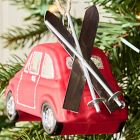 Glass Fiat Ornament