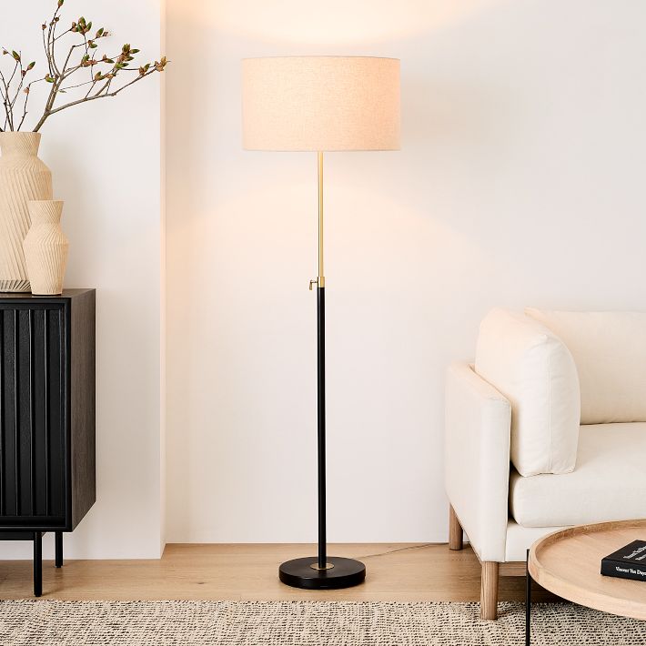 フロアスタンド Telescoping Adjustable Floor Lamp Telescoping Adjustable Floor Lamp | West Elm