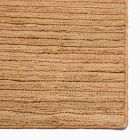 Striped Soumak Jute Rug Swatch