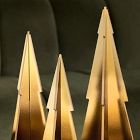 Decorative Lacquer Wood Trees (Set of 3) - Metallic