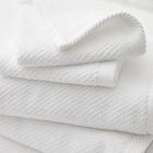Diagonal Ribbed Towels