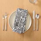 Line Work Cotton Napkin Sets
