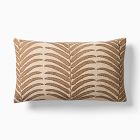 Woven Palm Pillow Cover