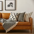 Cotton Silk Simple Stripe Pillow Cover