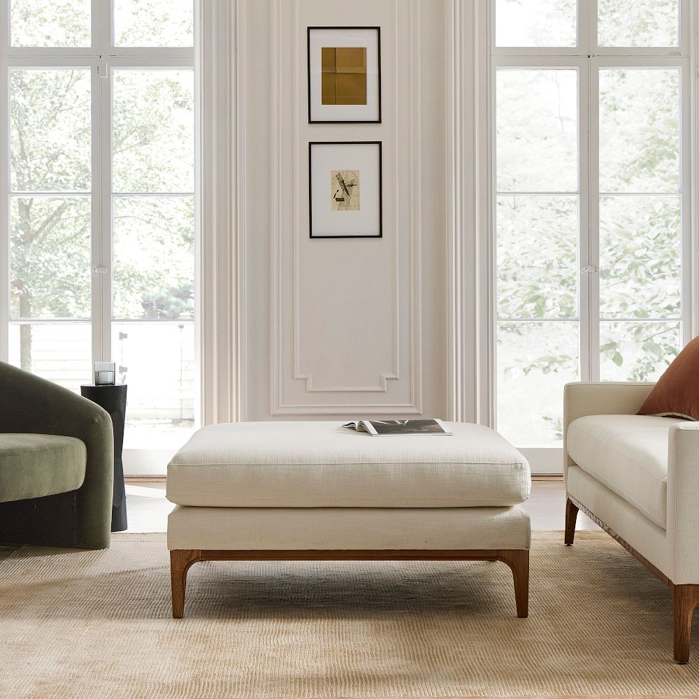 Parker Ottoman by West Elm