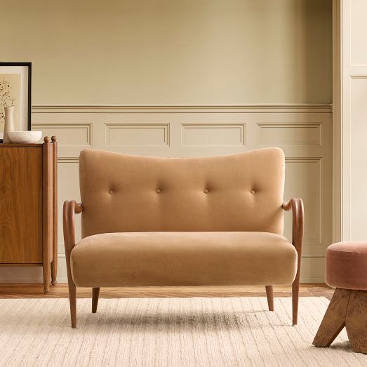 Pierce & Ward Bentwood Loveseat (48") by West Elm