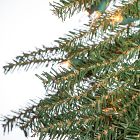 Pre-Lit Faux Alpine Trees (Set of 3)