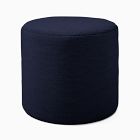 Sunbrella® Indoor/Outdoor Canvas Round Pouf