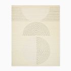 Contiguous Circles Wool Rug