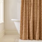 Pierce &amp; Ward Floral Lattice Shower Curtain 