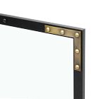 Refined Rivet Fireplace Screen