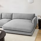 Haven 2-Piece Double Wide Chaise Sectional (127"&ndash;151")