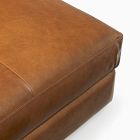 Urban Leather Ottoman