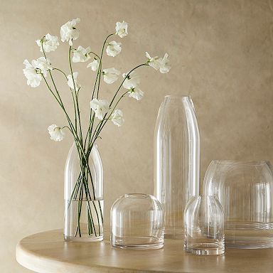 Vase Simple En Inox Brossé – Design Cylindrique – Fait Main En France – 22 Cm