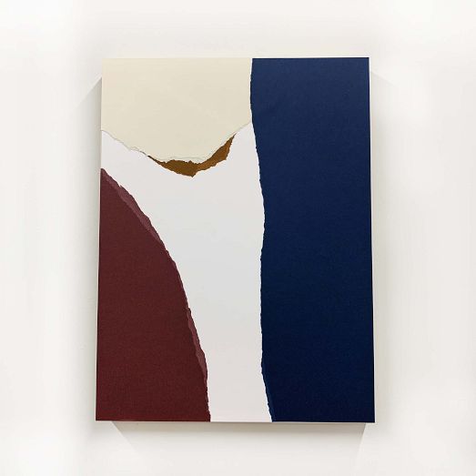 42 Pressed Scape Abstract Wall Art - 3 by West Elm