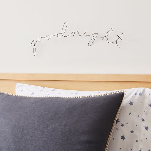 Gauge NYC Goodnight Wall Art by West Elm