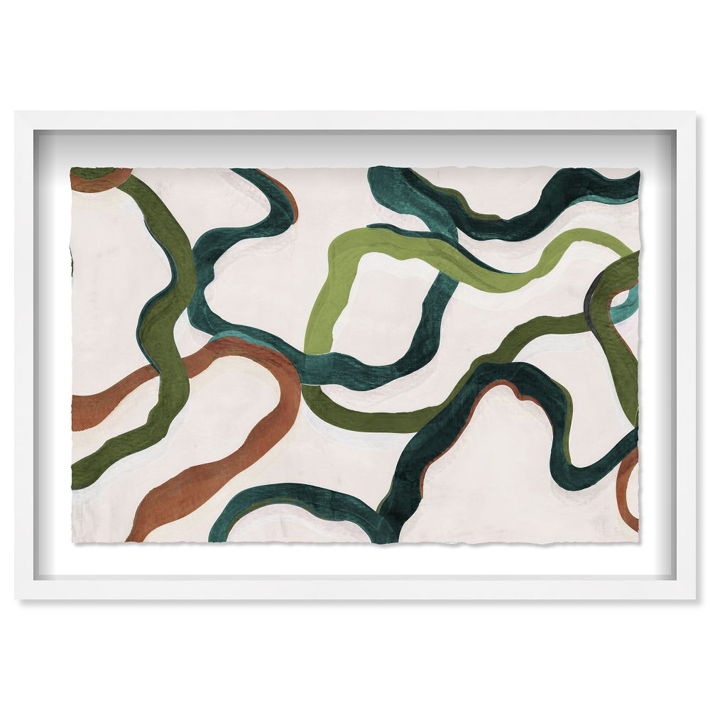 Paths of Life Framed Shadowbox Wall Art by West Elm