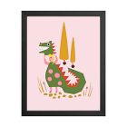 Rex Framed Wall Art by Leah Duncan
