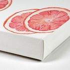 Watercolor Grapefruit Canvas Wall Art